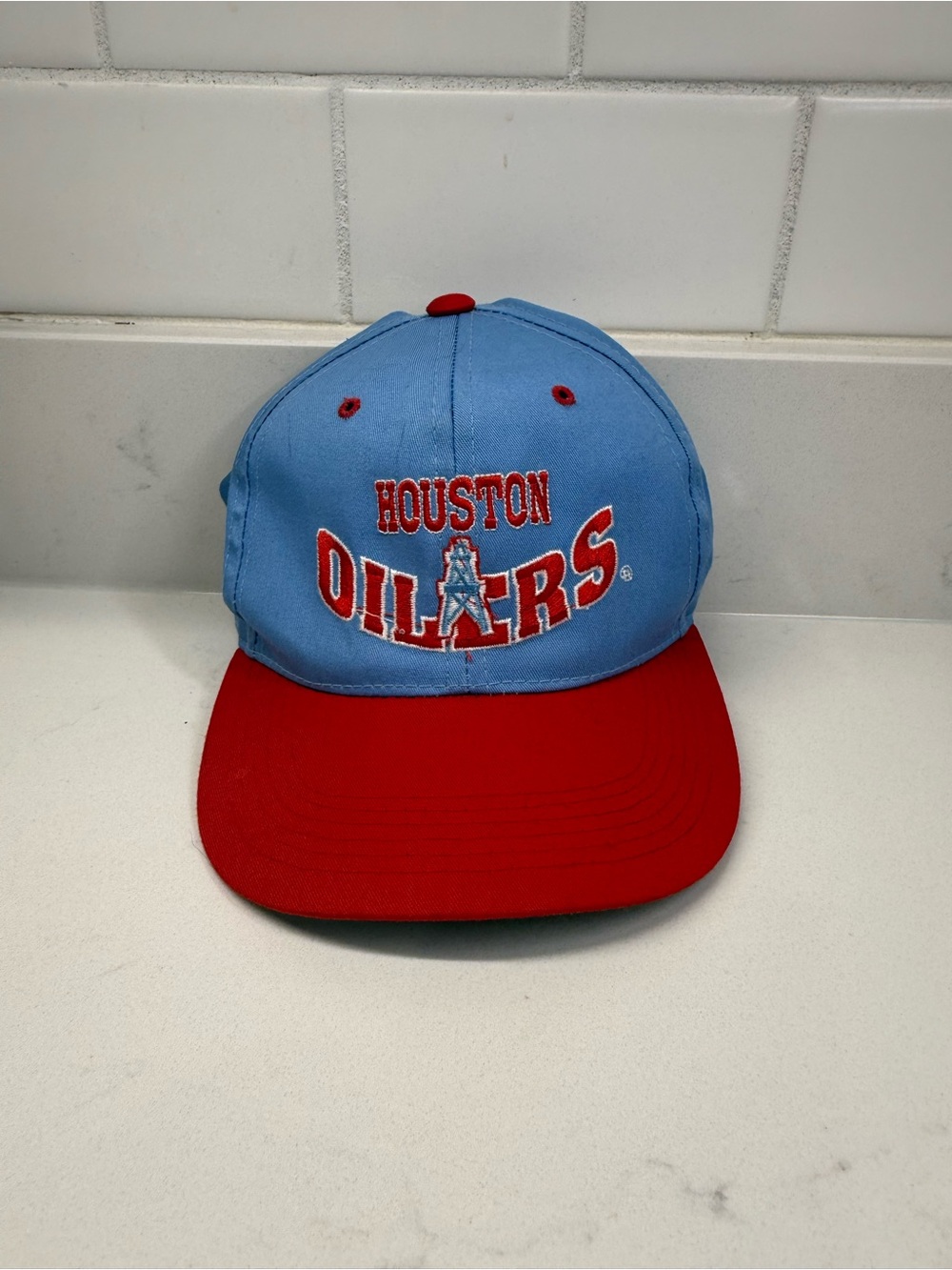 Vintage Houston Oilers NFL Youth Snapback Hat